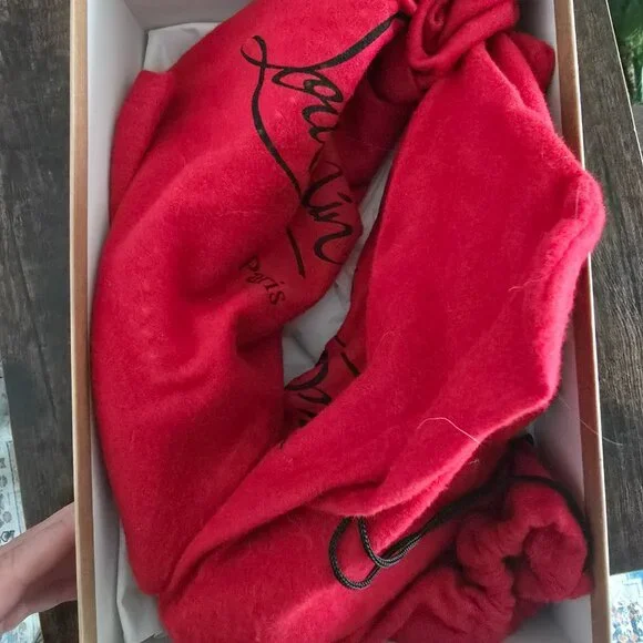 Christian Louboutin | Anjalina 85 Rose Gold/Pink Spike Accent Heels - Picture 4 of 4